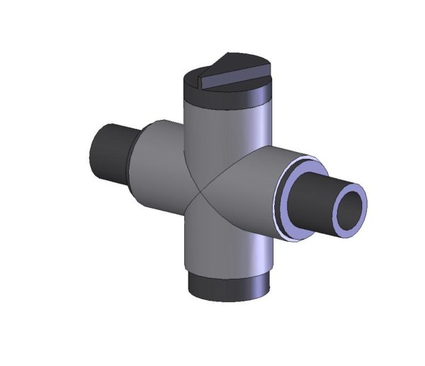 Three Way Gas Direction Valve