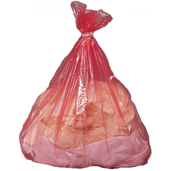 Soluble Strip Laundry Sacks - Red