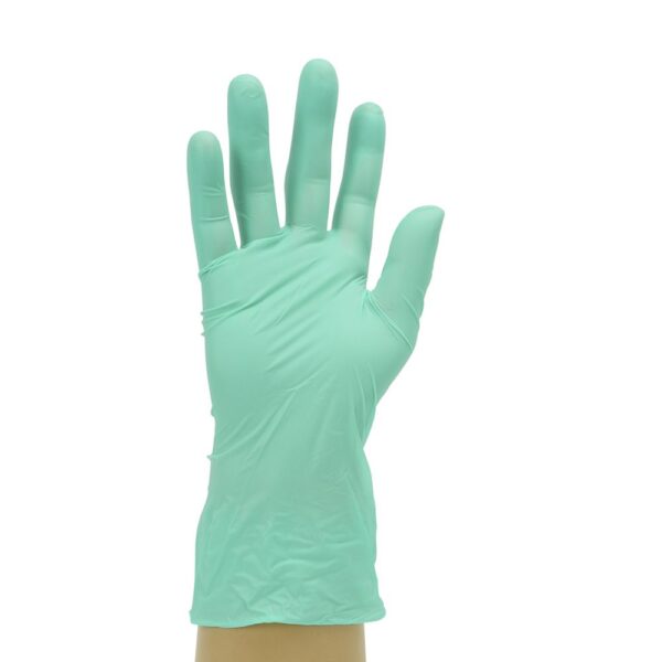 Aloe Vera Green Vinyl Powder Free Synthetic Gloves